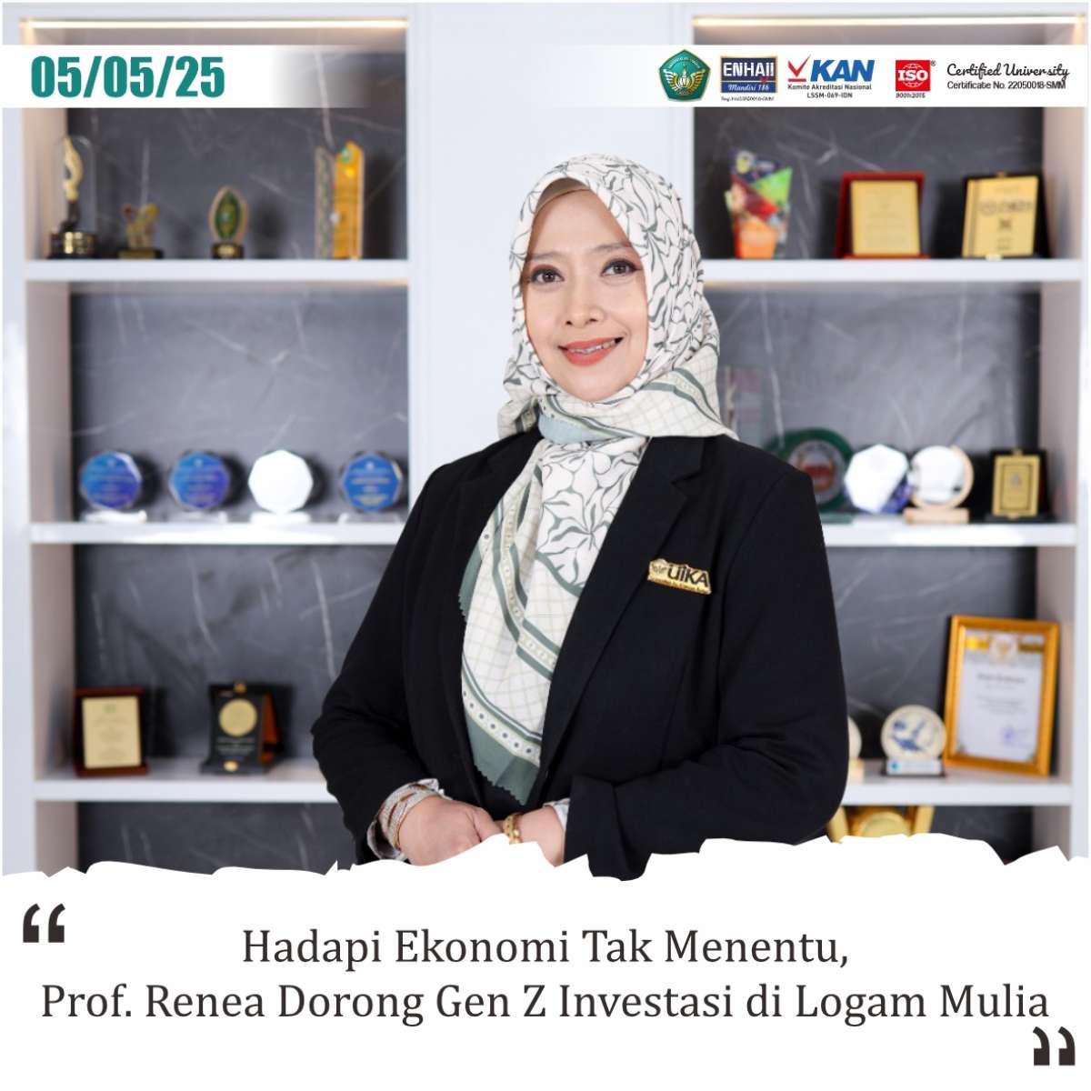 Reneaa Hadapi Ekonomi Tak Menentu, Prof. Renea Dorong Gen Z Investasi di Logam ...
